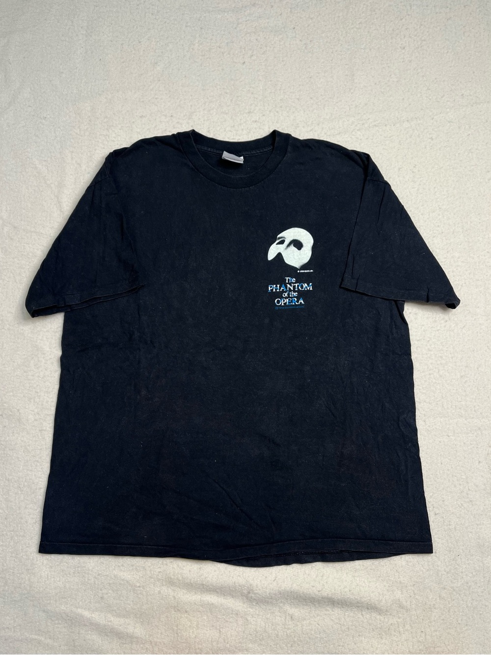 Vintage 1986 Hanes Heavyweight The Phantom Of The Opera T Shirt Mens XL Vtg 80s